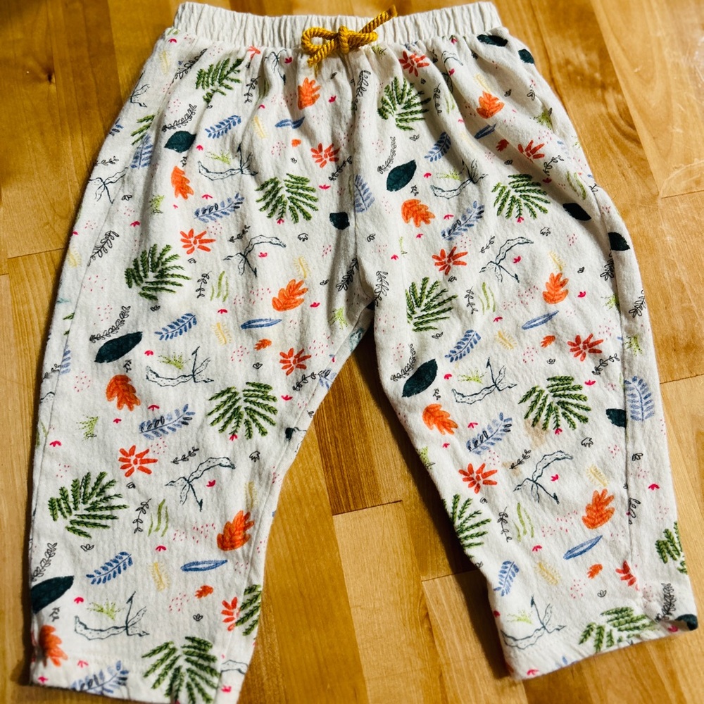 Zara floral pants 12-18 months